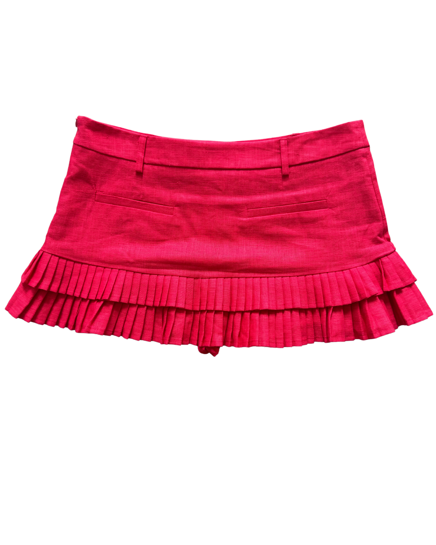 The Scarlet Ruffle Mini Skort
