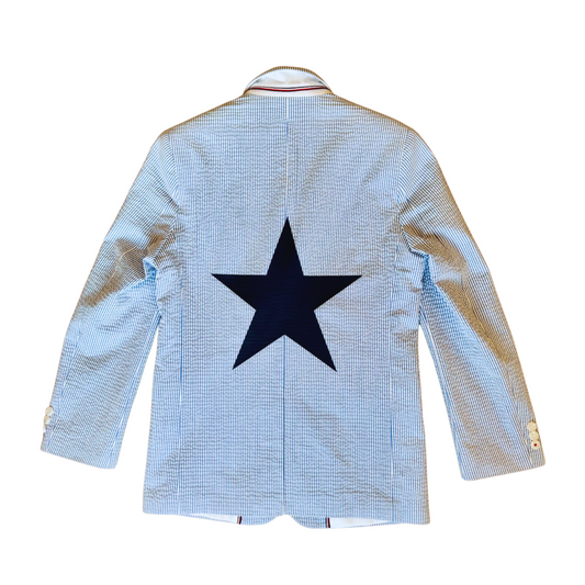 The Star Seersucker Blazer