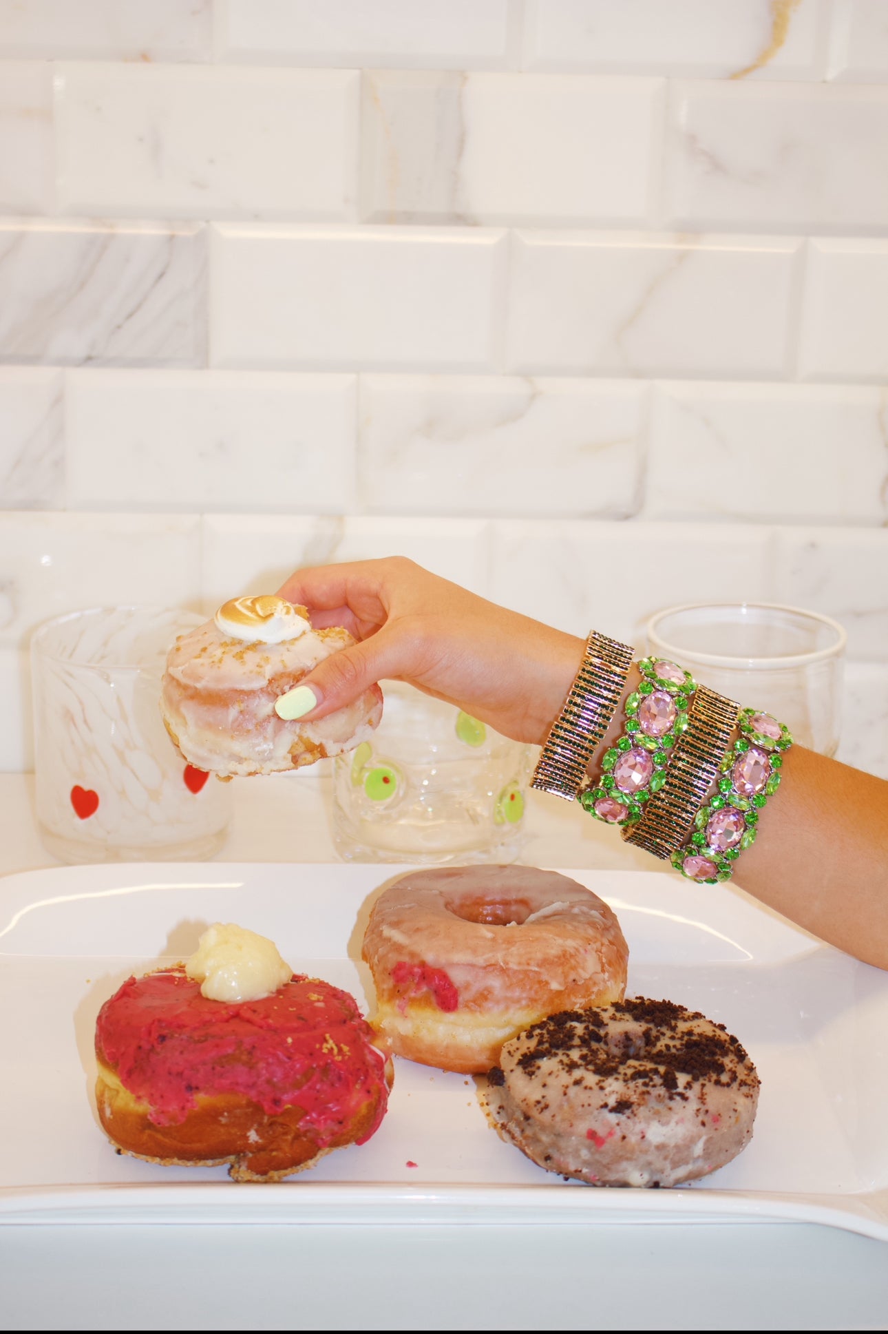 The Emerald Blush Bracelet