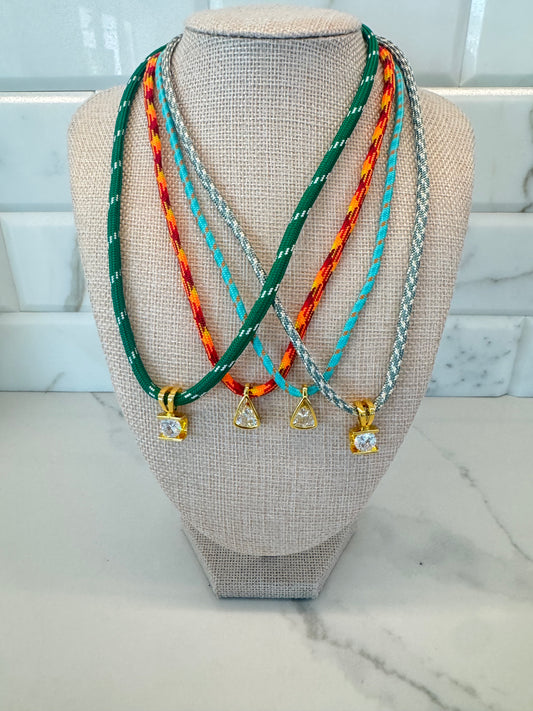 The Glimmer Cord Necklace