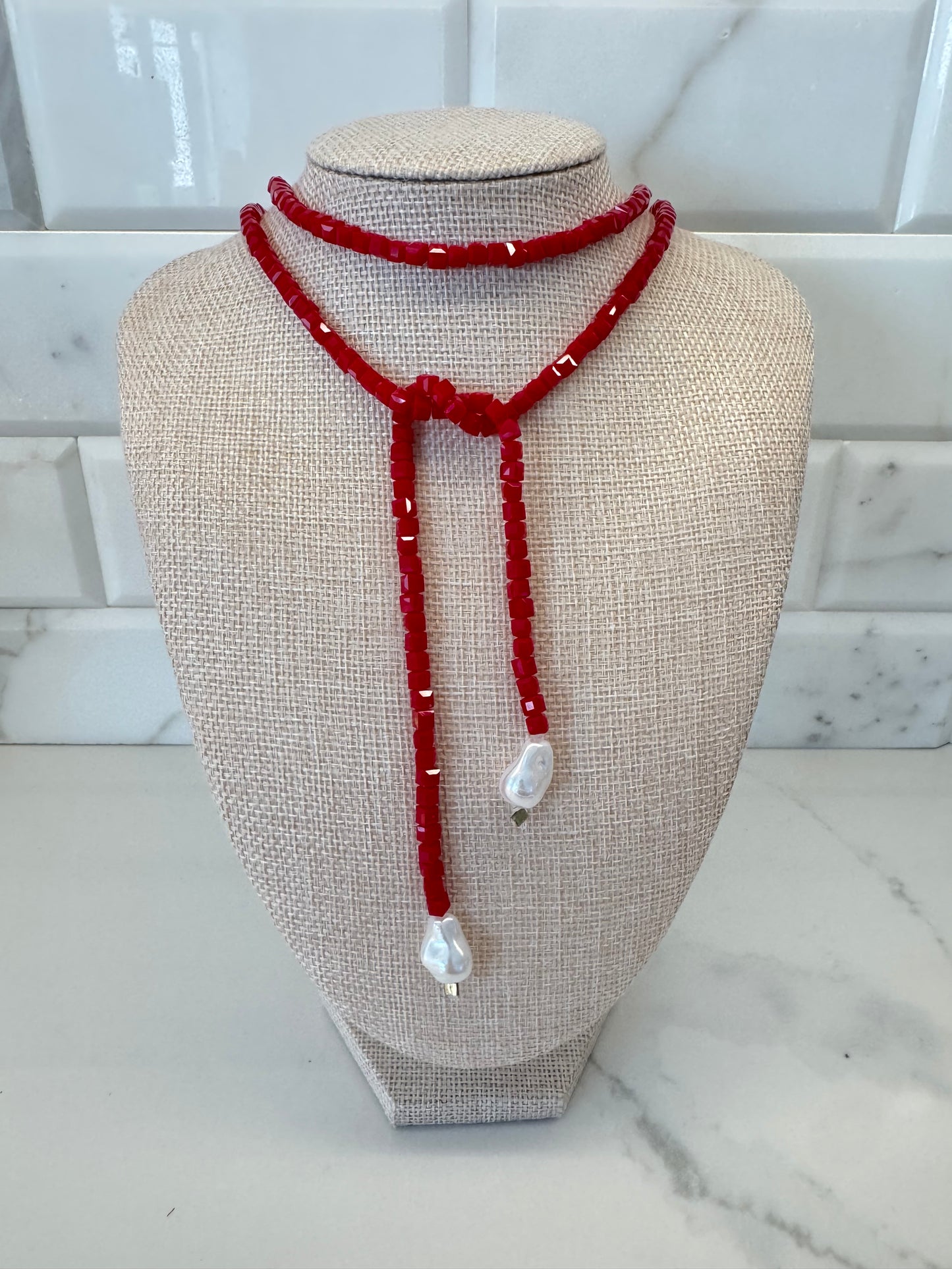 The Red Ruby Crystal Wrap