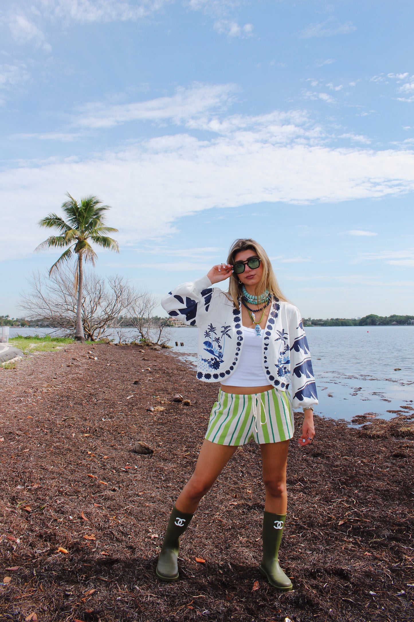 The Palm Harbor Knit Jacket