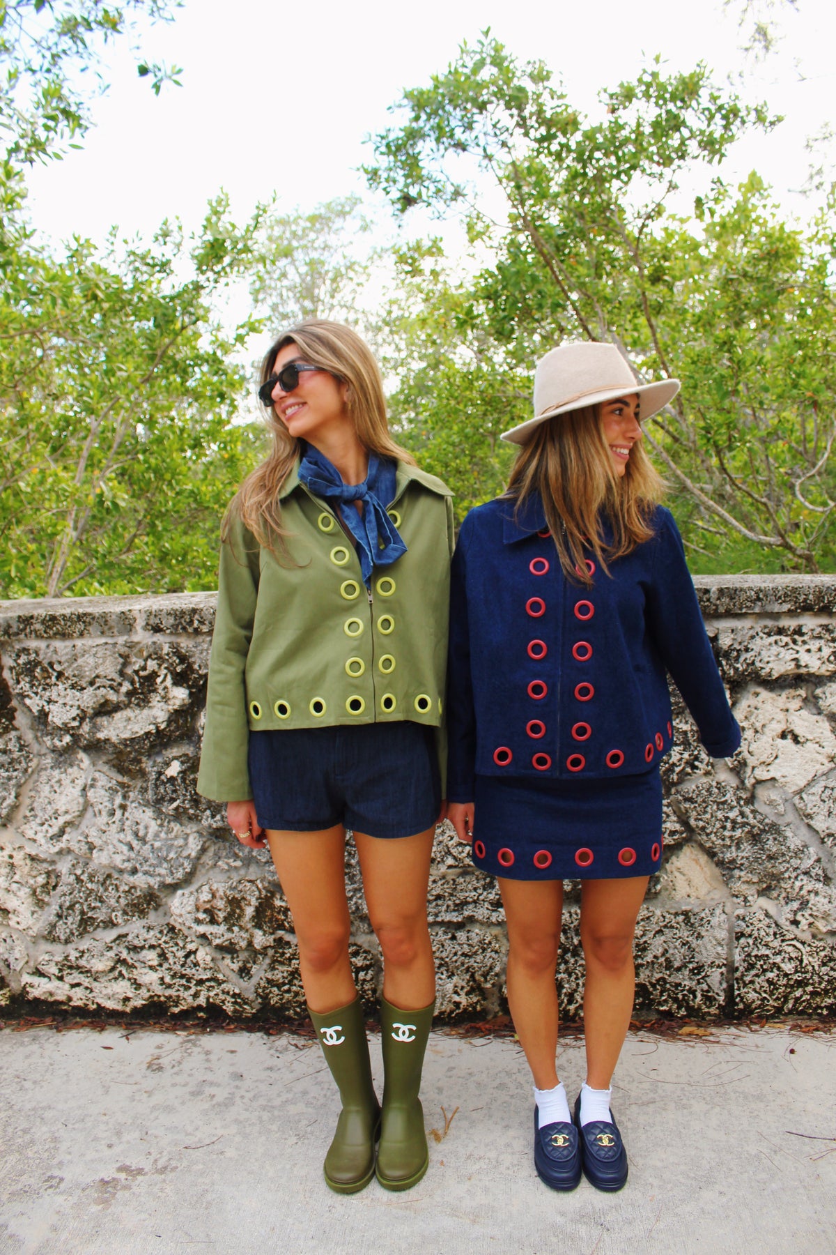 The Mod Olive Grommet Jacket