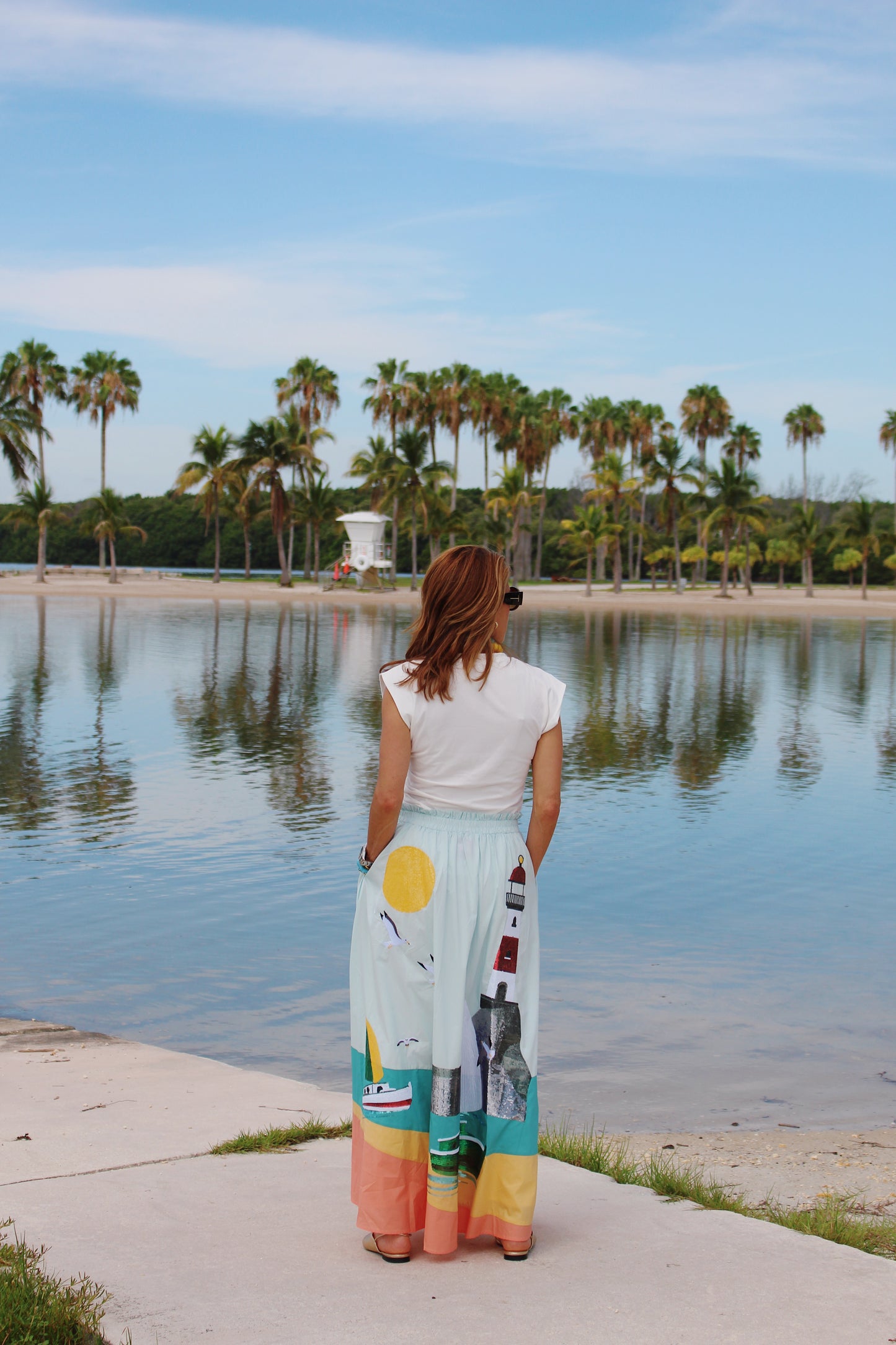 Queen of Sparkles Lighthouse Skirt