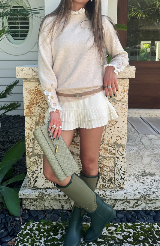 The Tan Grace Knit