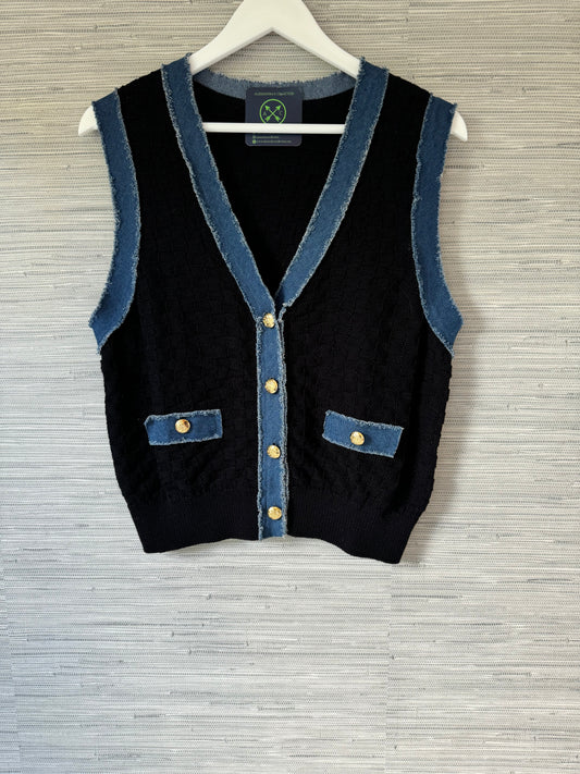 The Not So Tailored Knitted Vest.