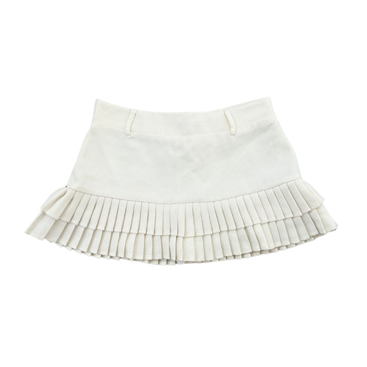 The Vanilla Pleated Skort