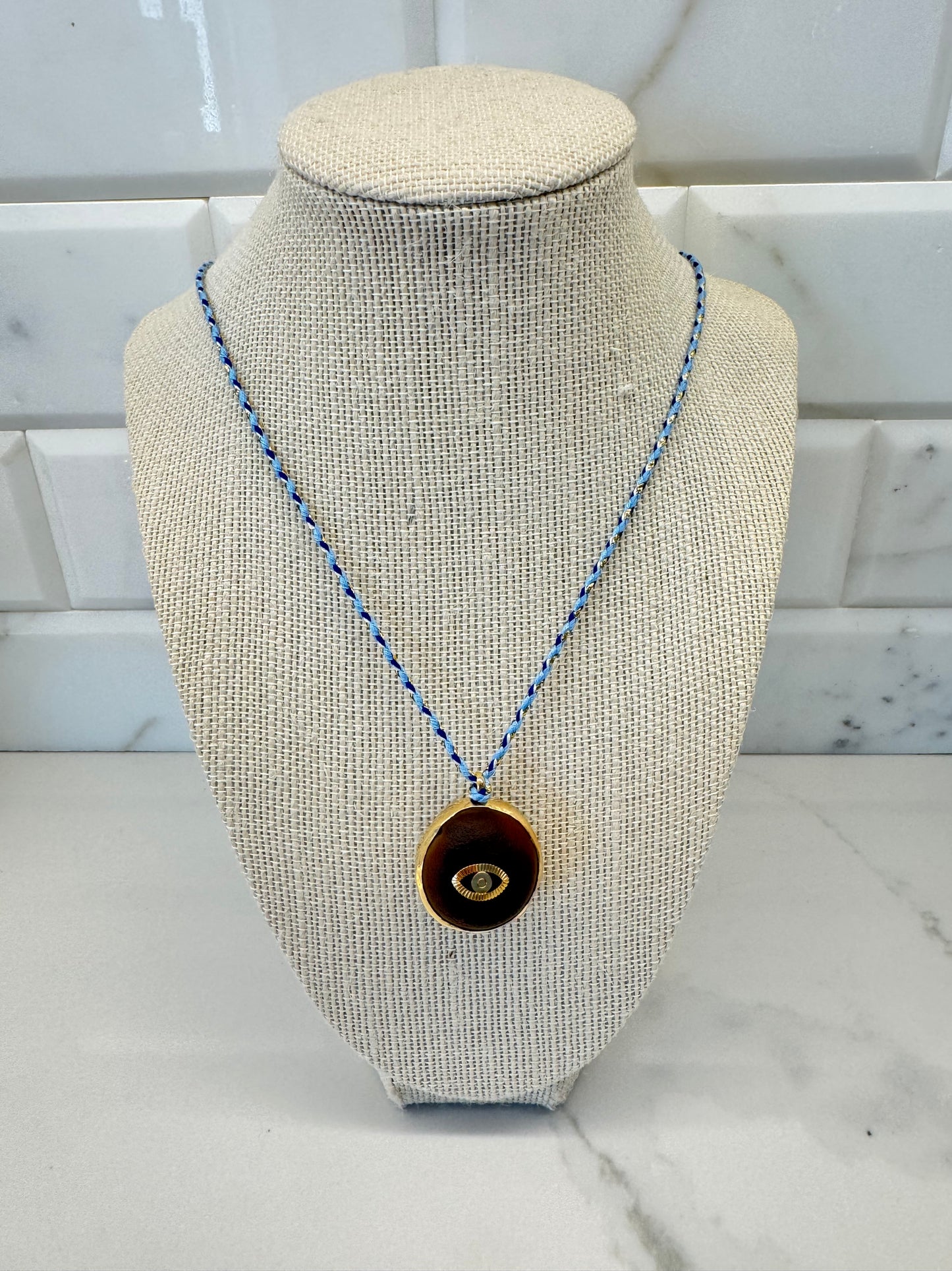 Petite Rope Adjustable Bean Necklace