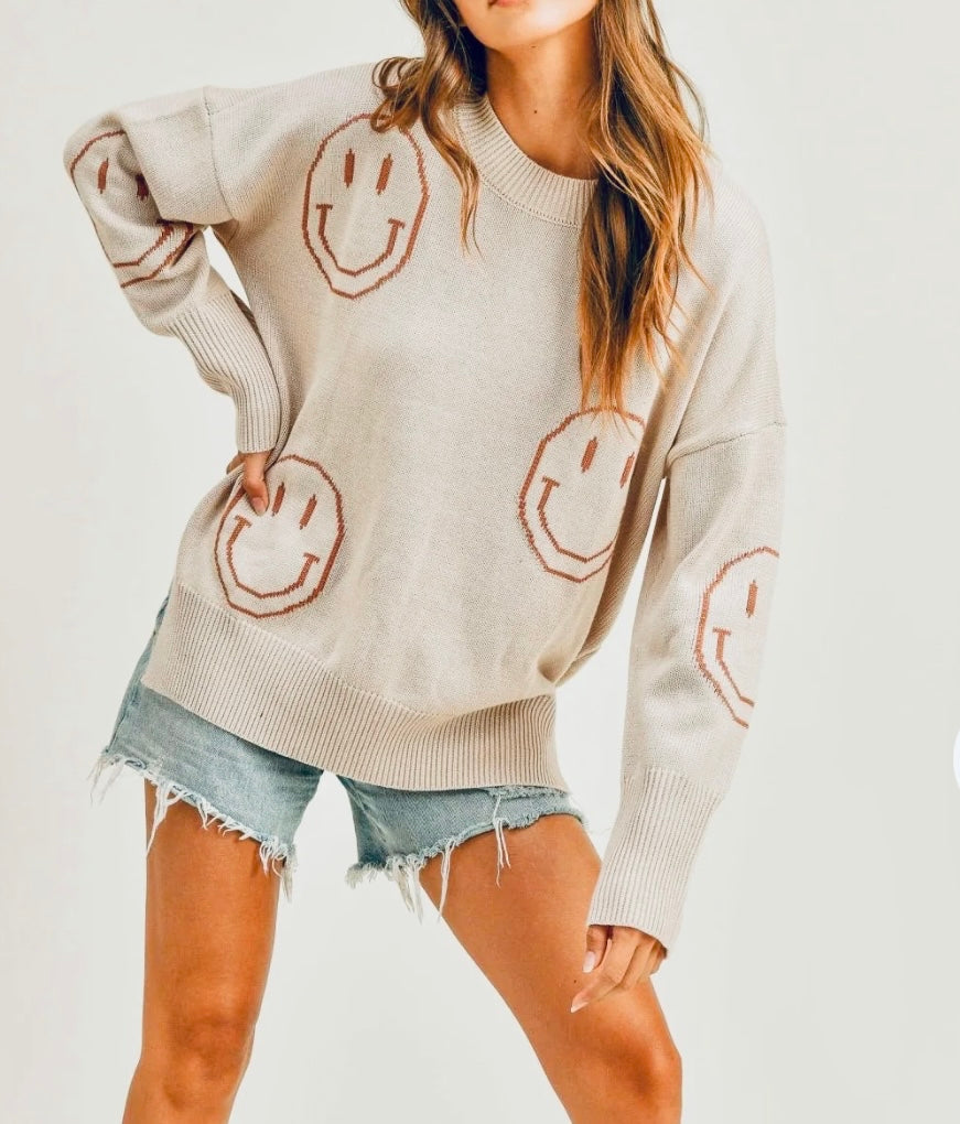 The Drew Smile Sweater