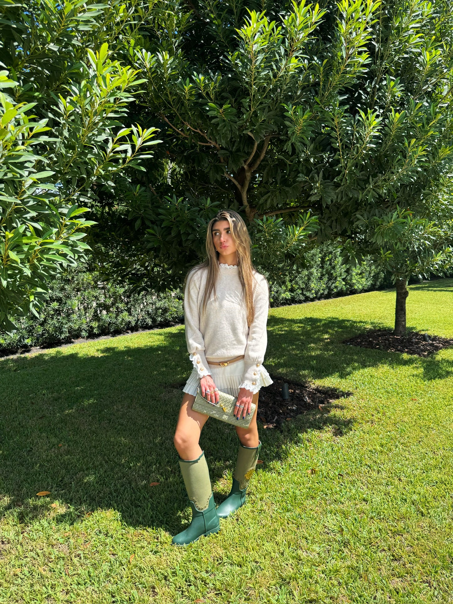 The Tan Grace Knit