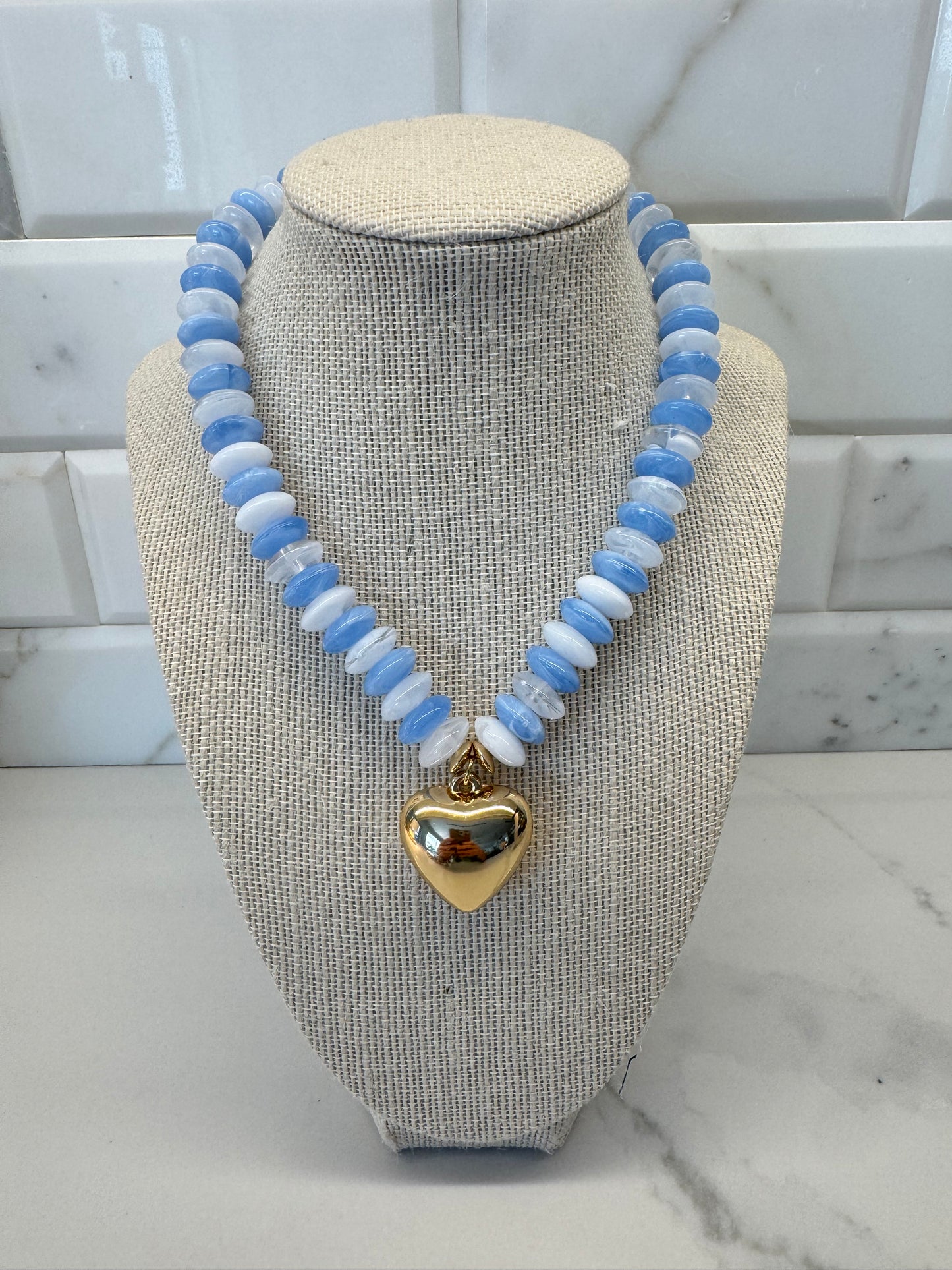 The Blue Whimsical  Necklace