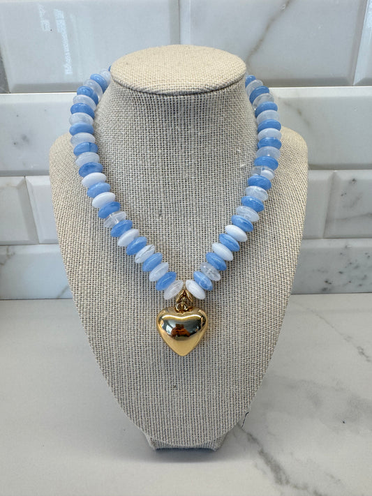 The Blue Whimsical  Necklace