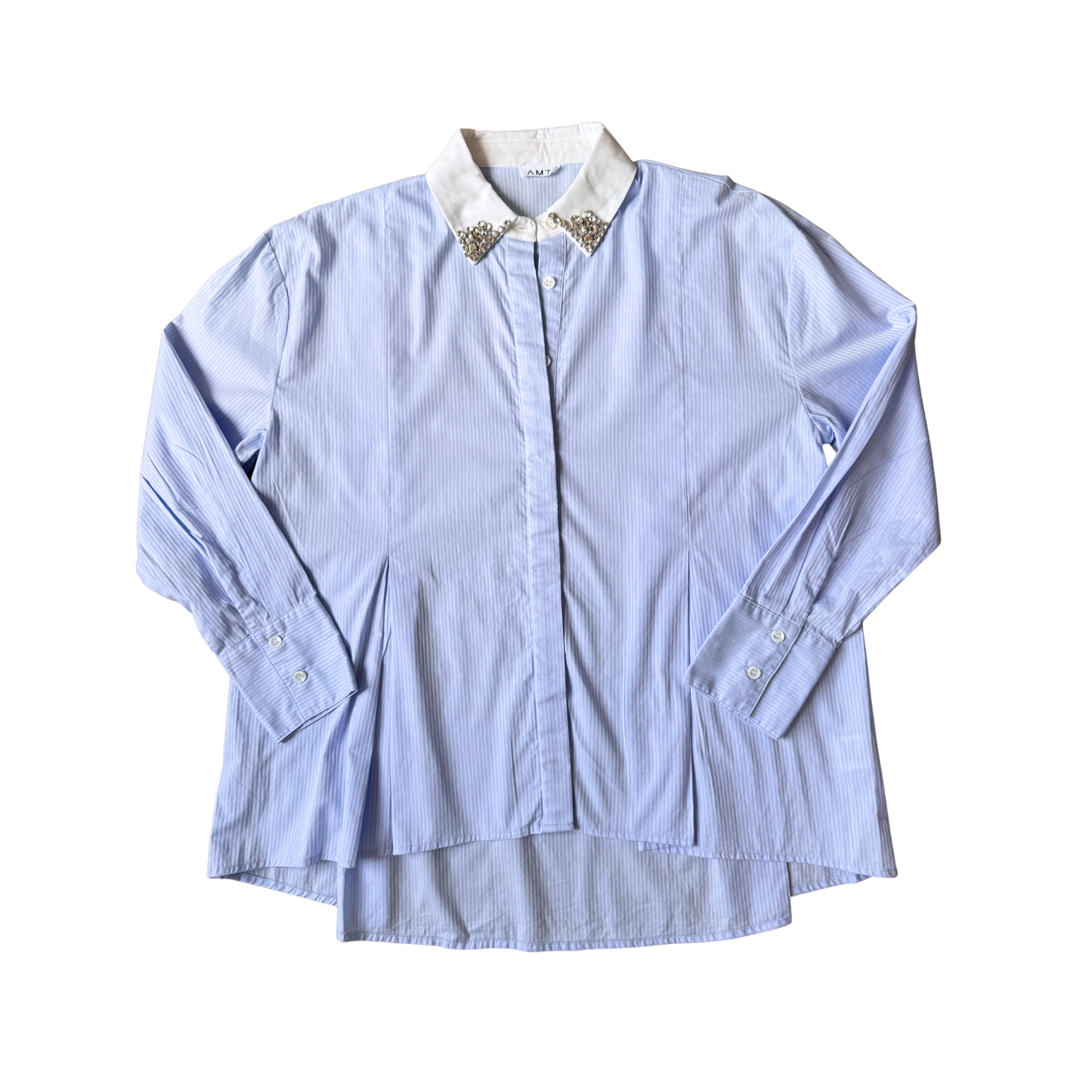 The crystal Collar Blouse