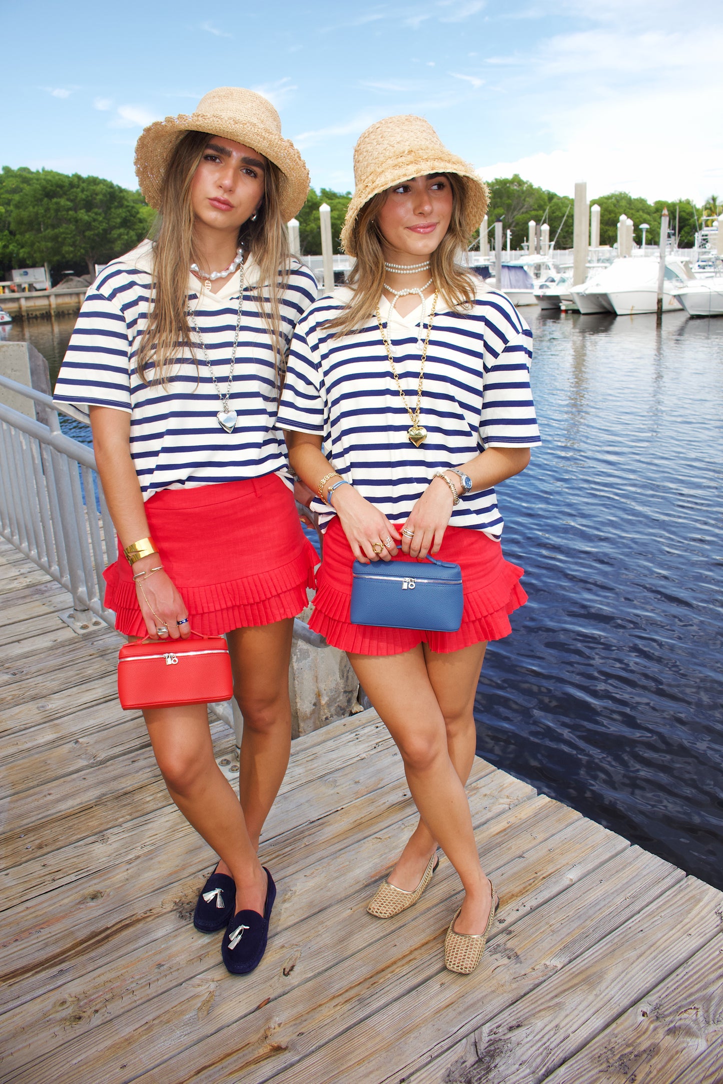 The Scarlet Ruffle Mini Skort