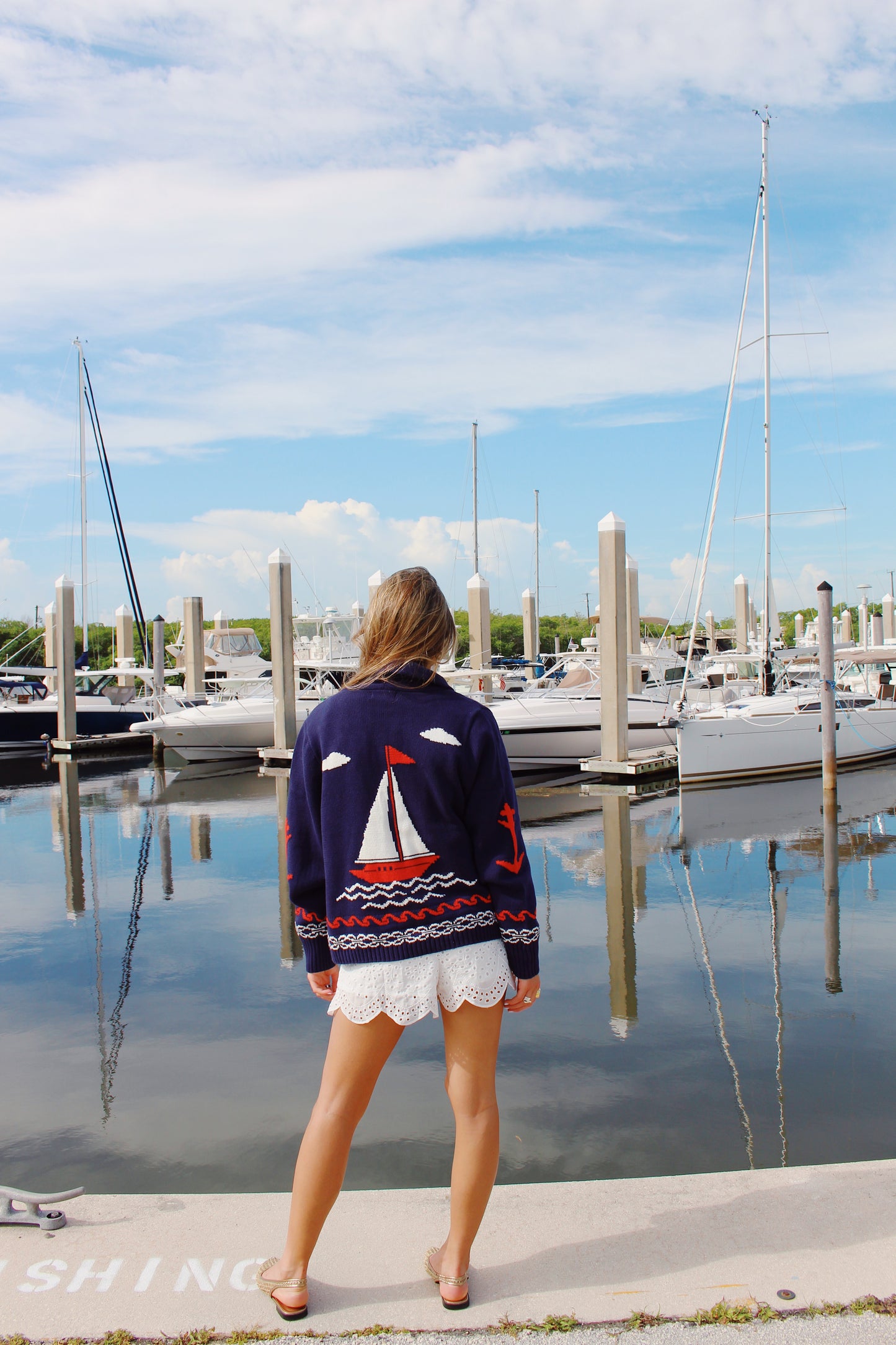 The Oversized Sailboat Cardigan