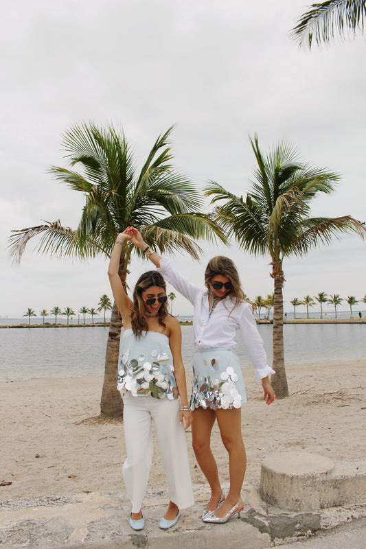 The Mirrorball Mini Skirt