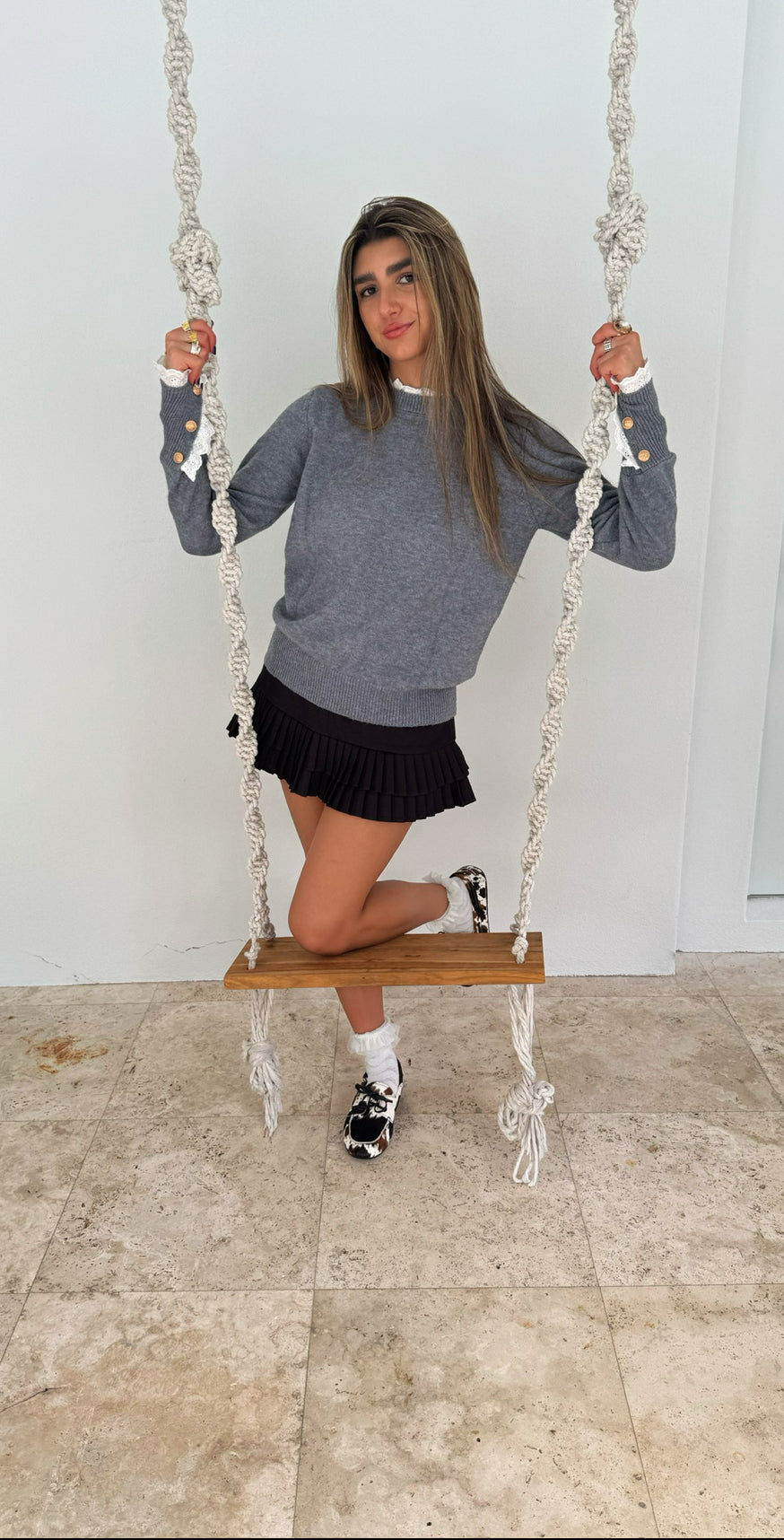 The Grey Grace Knit
