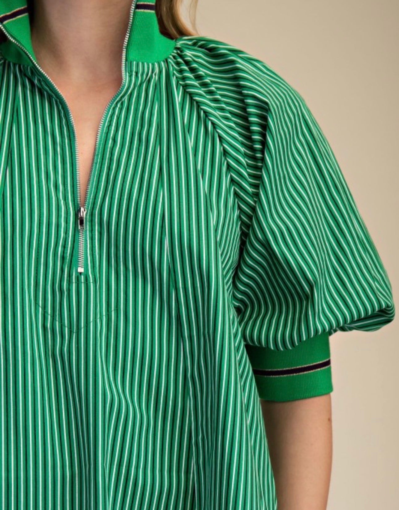 The Sutton Harbor Green Dress