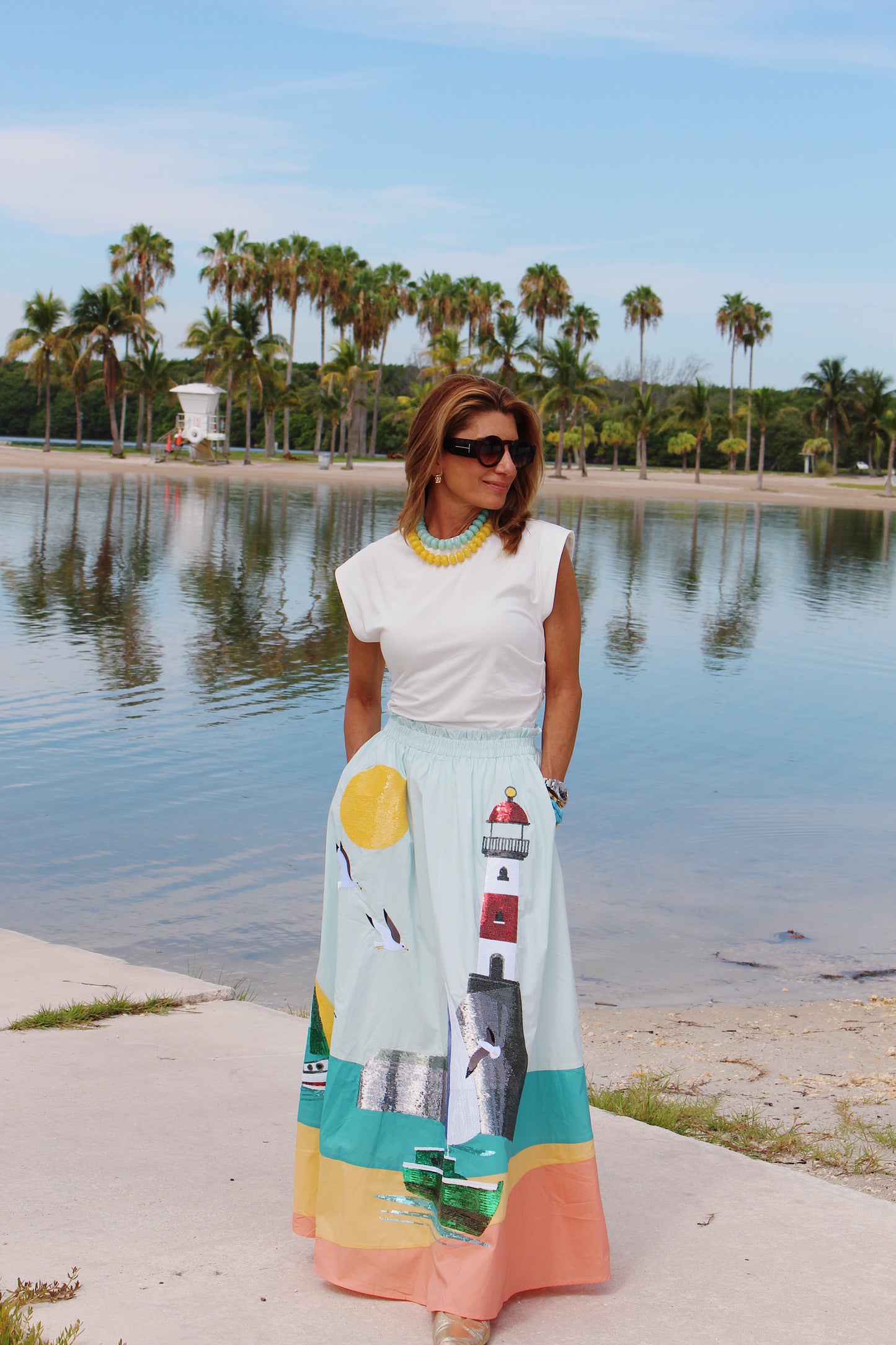 Queen of Sparkles Lighthouse Skirt