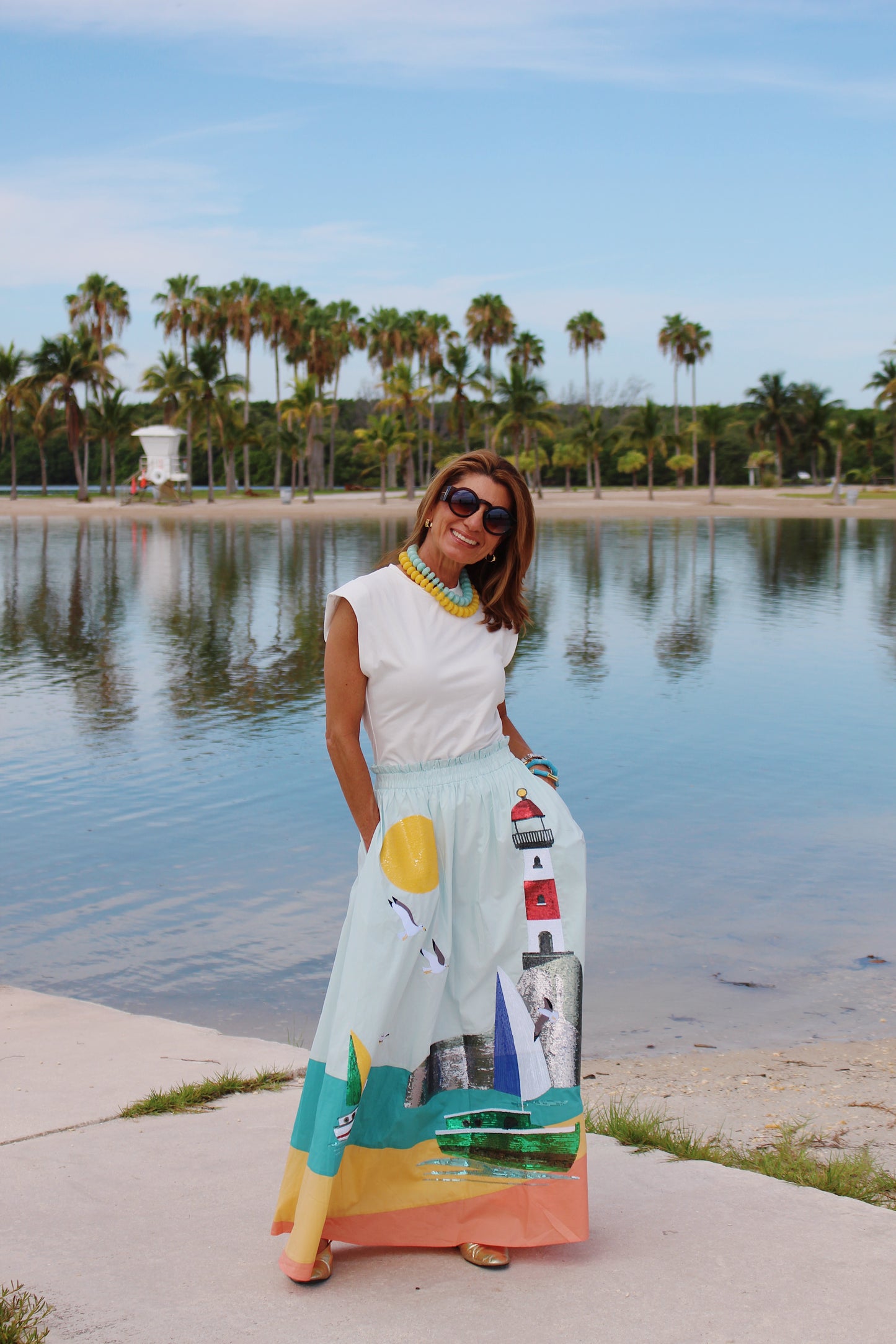 Queen of Sparkles Lighthouse Skirt