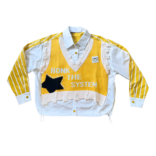 Honk The System Shirt Vest
