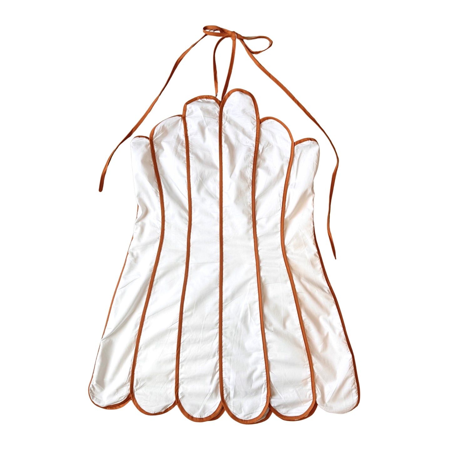 The White Scallop Dress