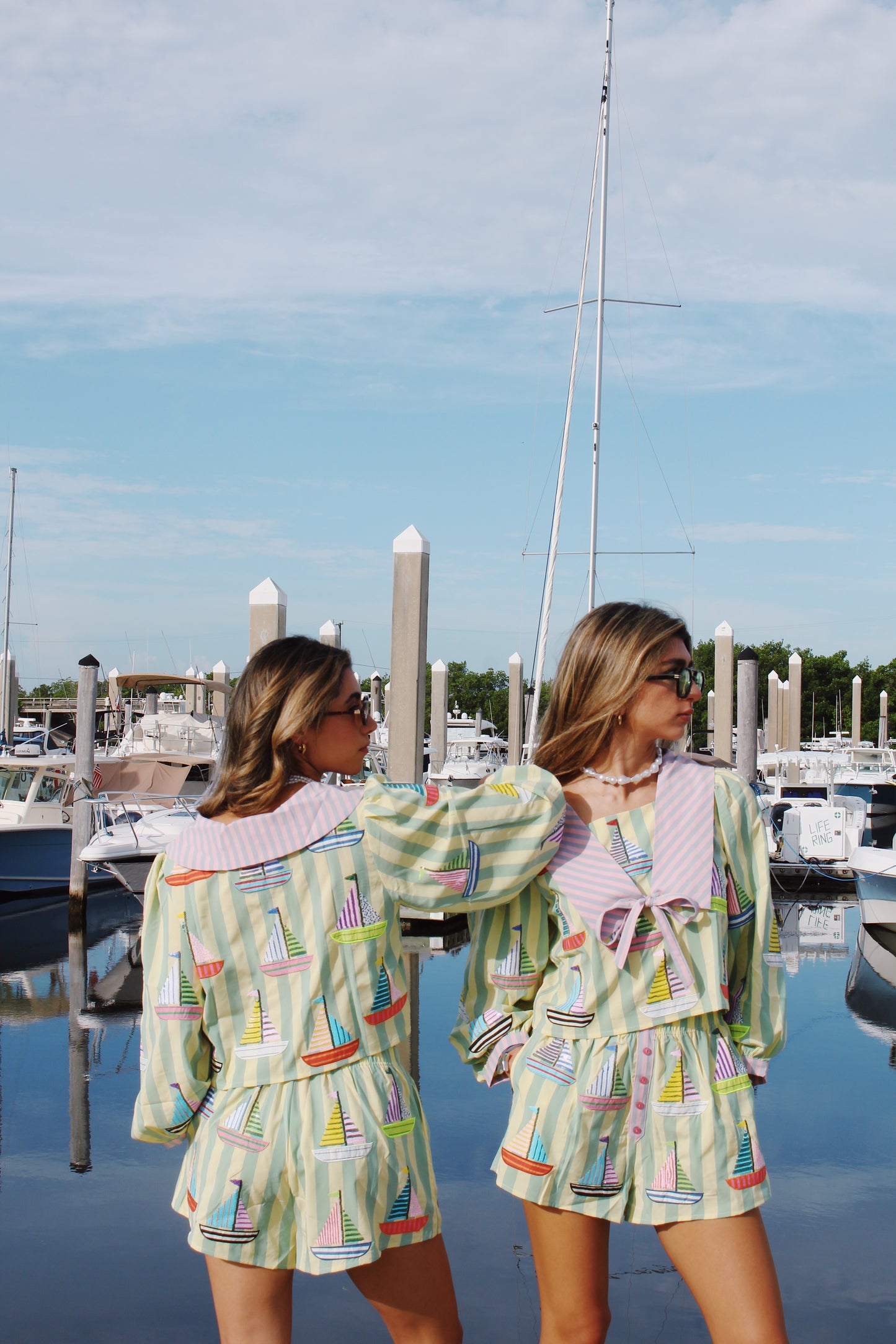 Queen of Sparkles Sailboat Top