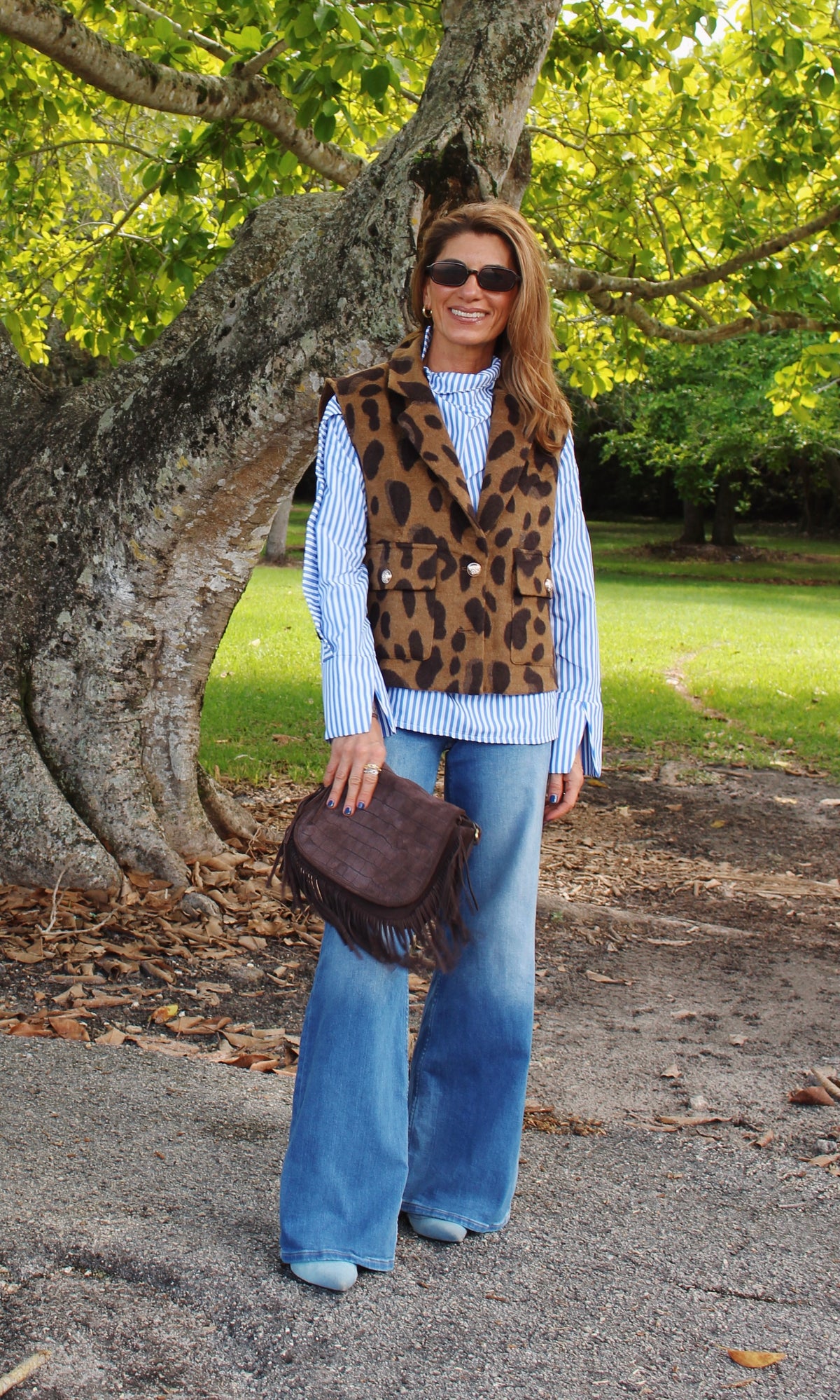 The Wild Side Leopard Vest