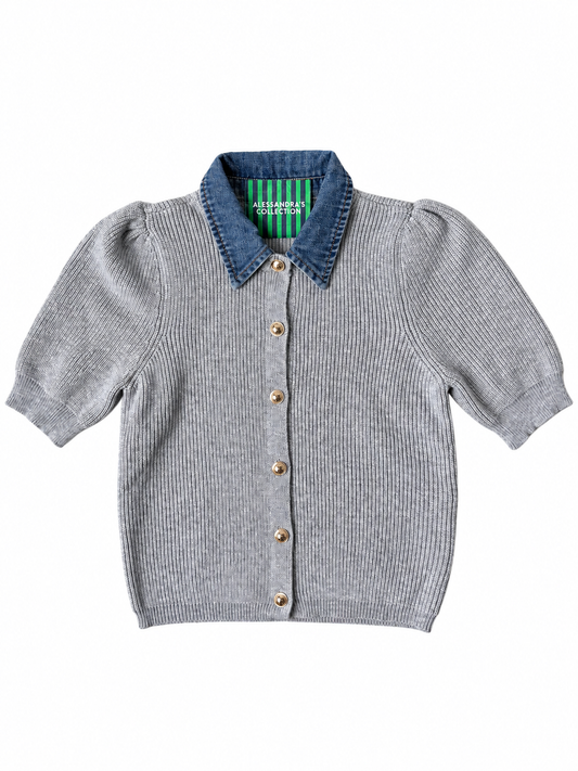 The Uptown Cable Knit Cardigan