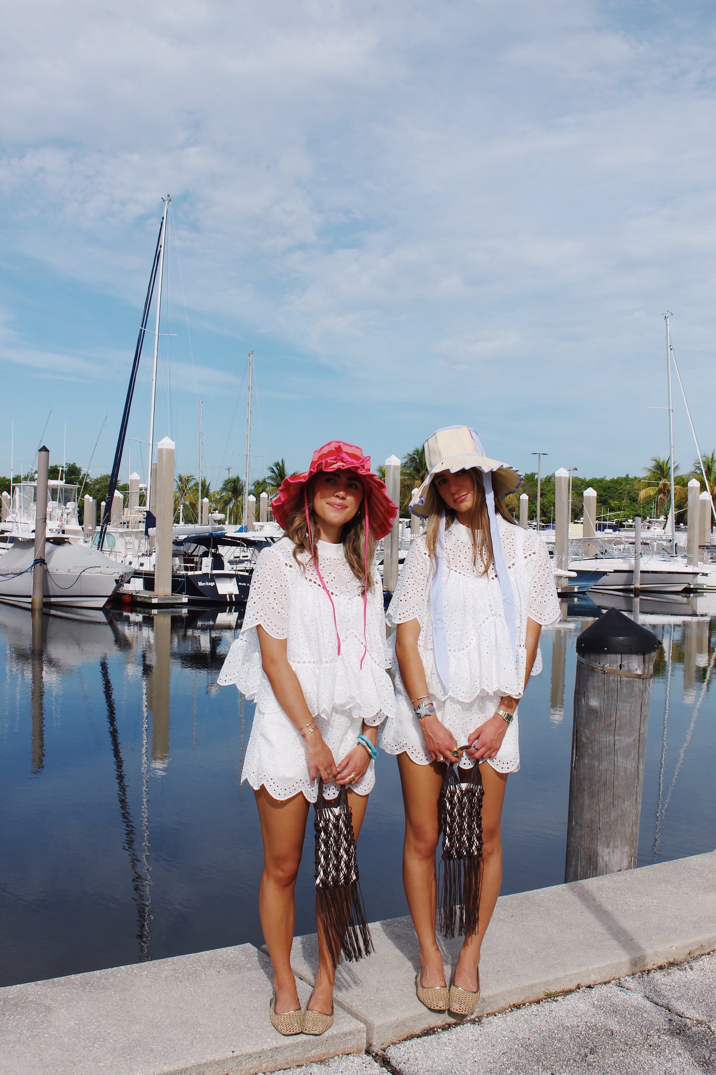 The White Eyelet Set