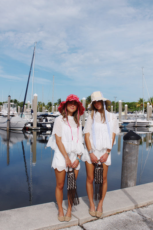 The White Eyelet Set