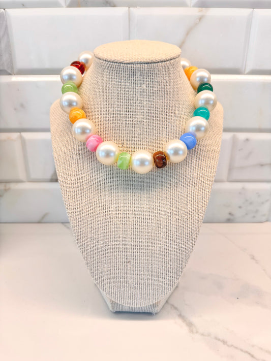 The Confetti Pearl Necklace
