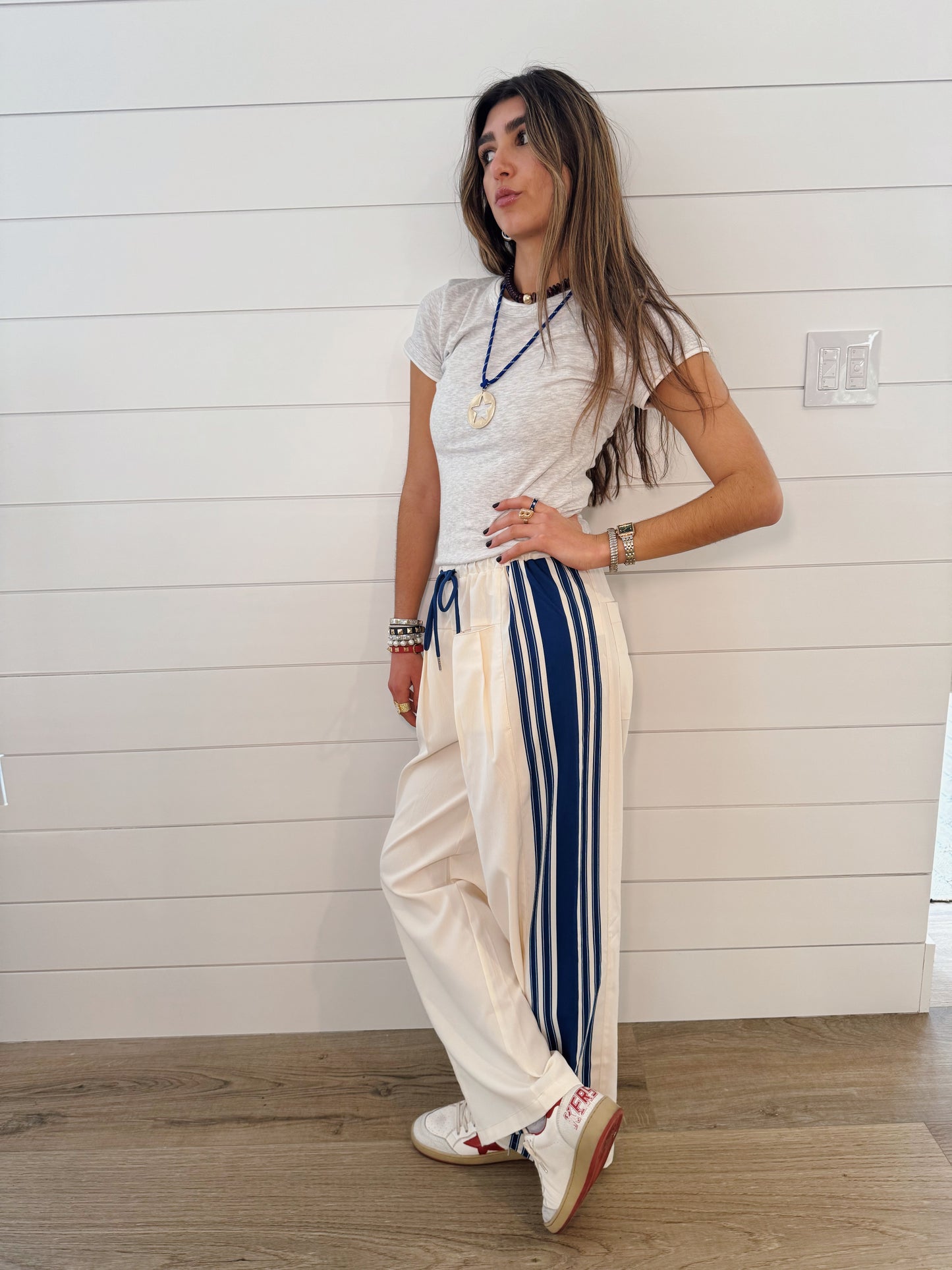 Varsity Stripe Track Pants