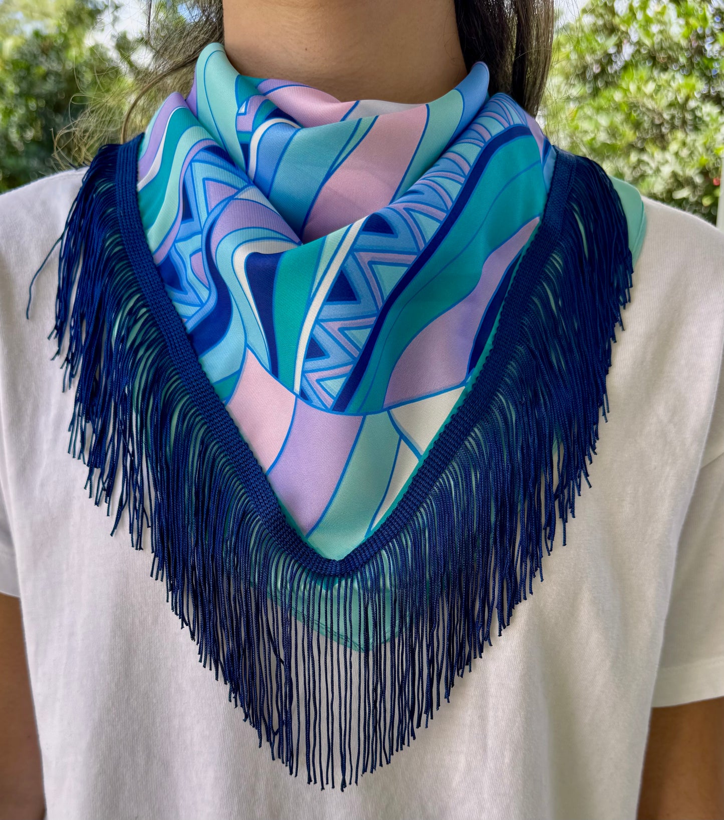 The Palermo Fringe Scarf