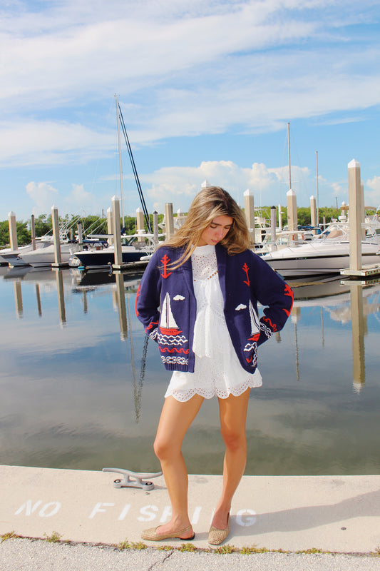 The Oversized Sailboat Cardigan