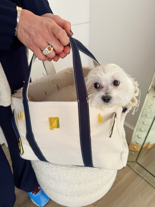 The Navy Urban Birkin Tote