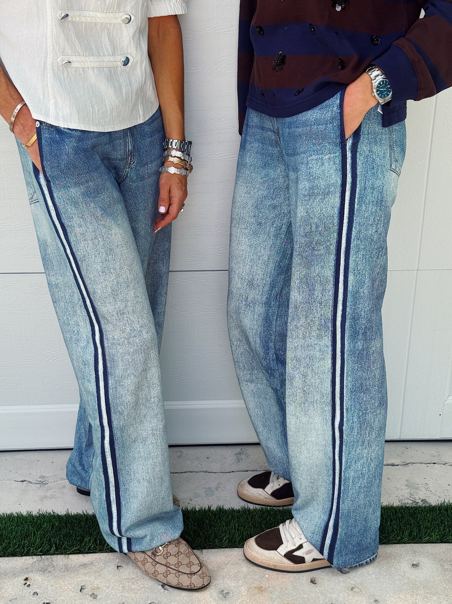 The Off Duty Denim Sweatpant
