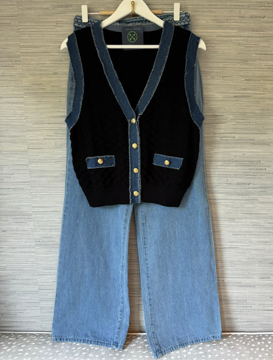 The Not So Tailored Knitted Vest.