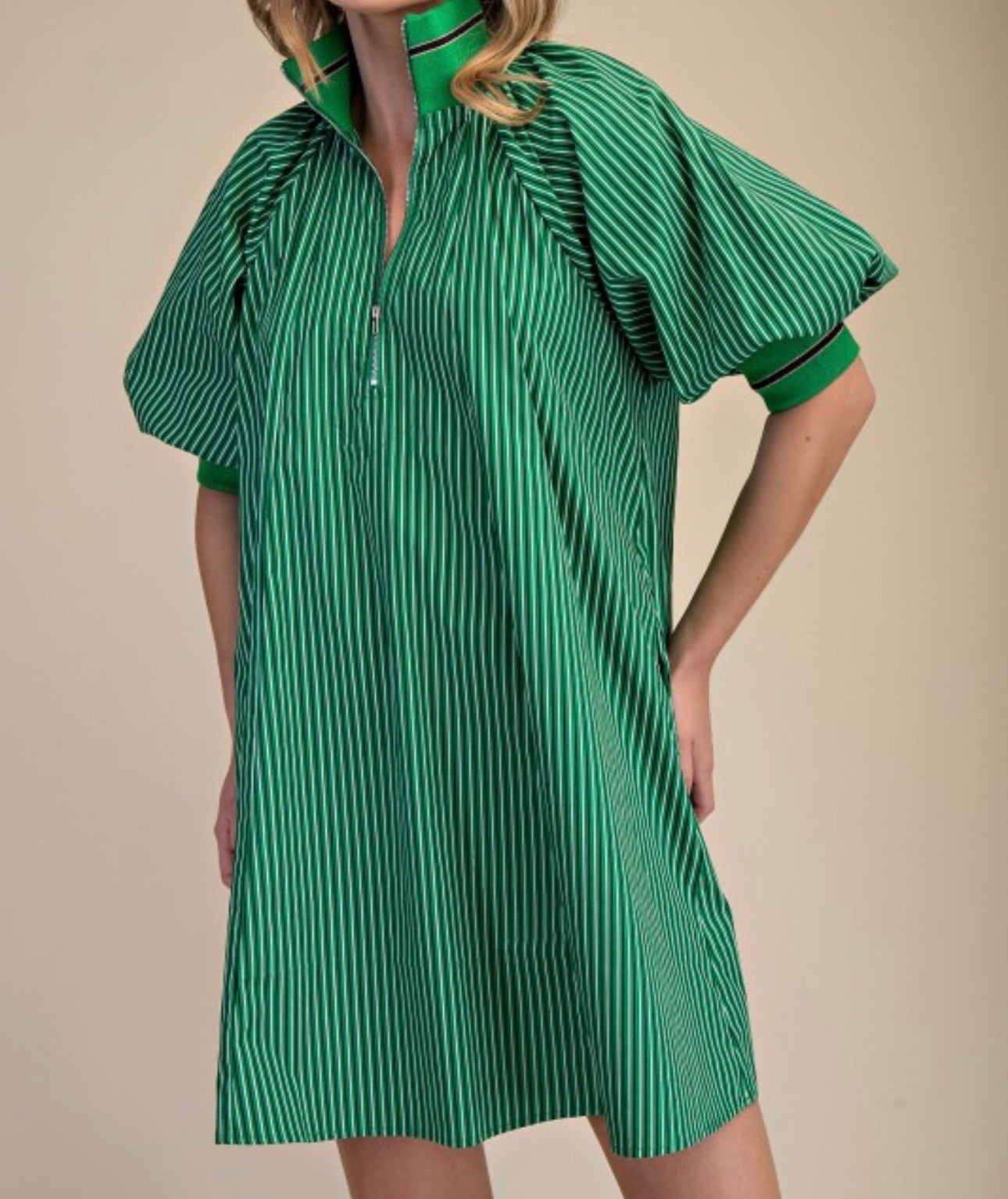 The Sutton Harbor Green Dress