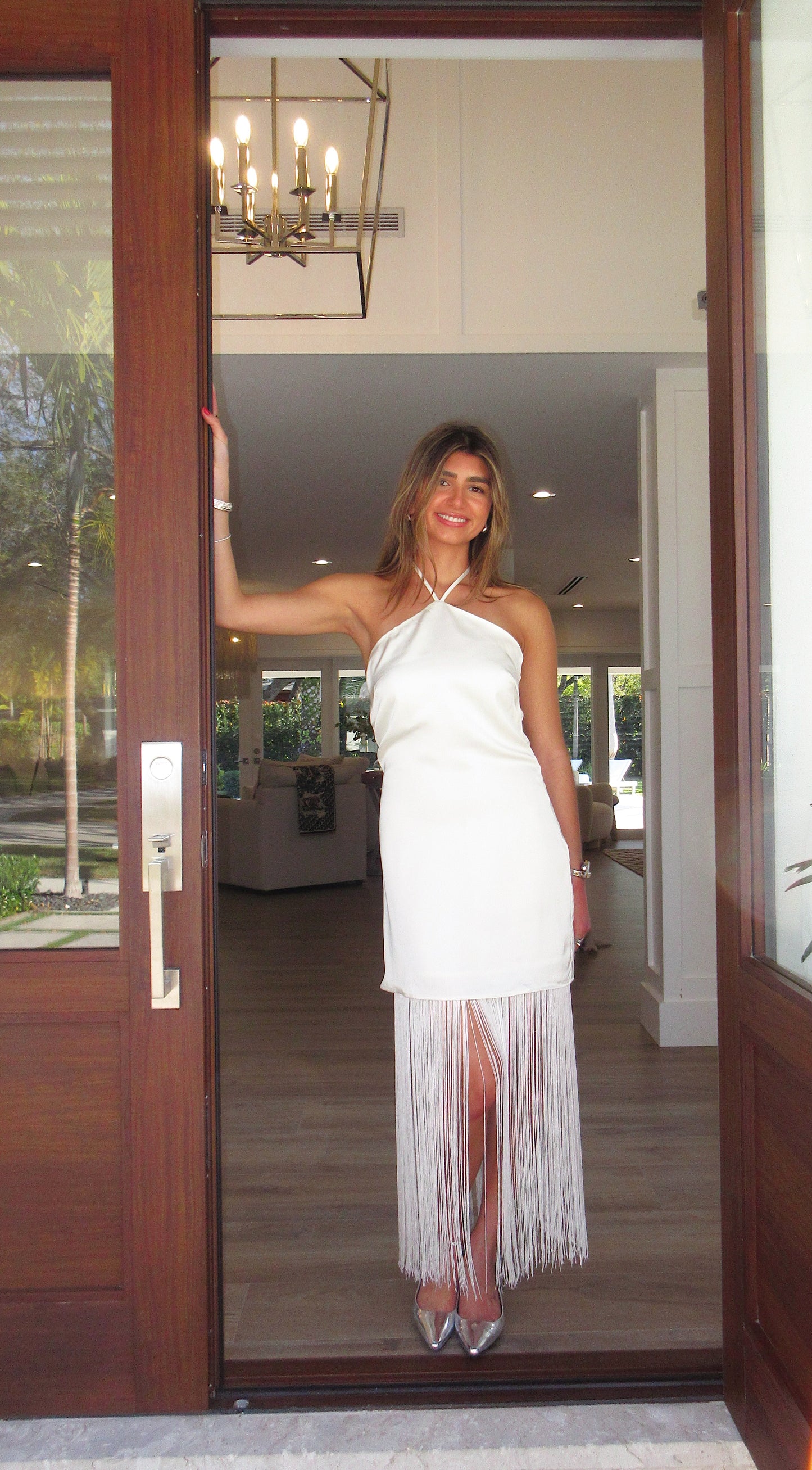 The Afterglow Fringe Dress