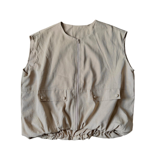 Safari Bubble hem Vest