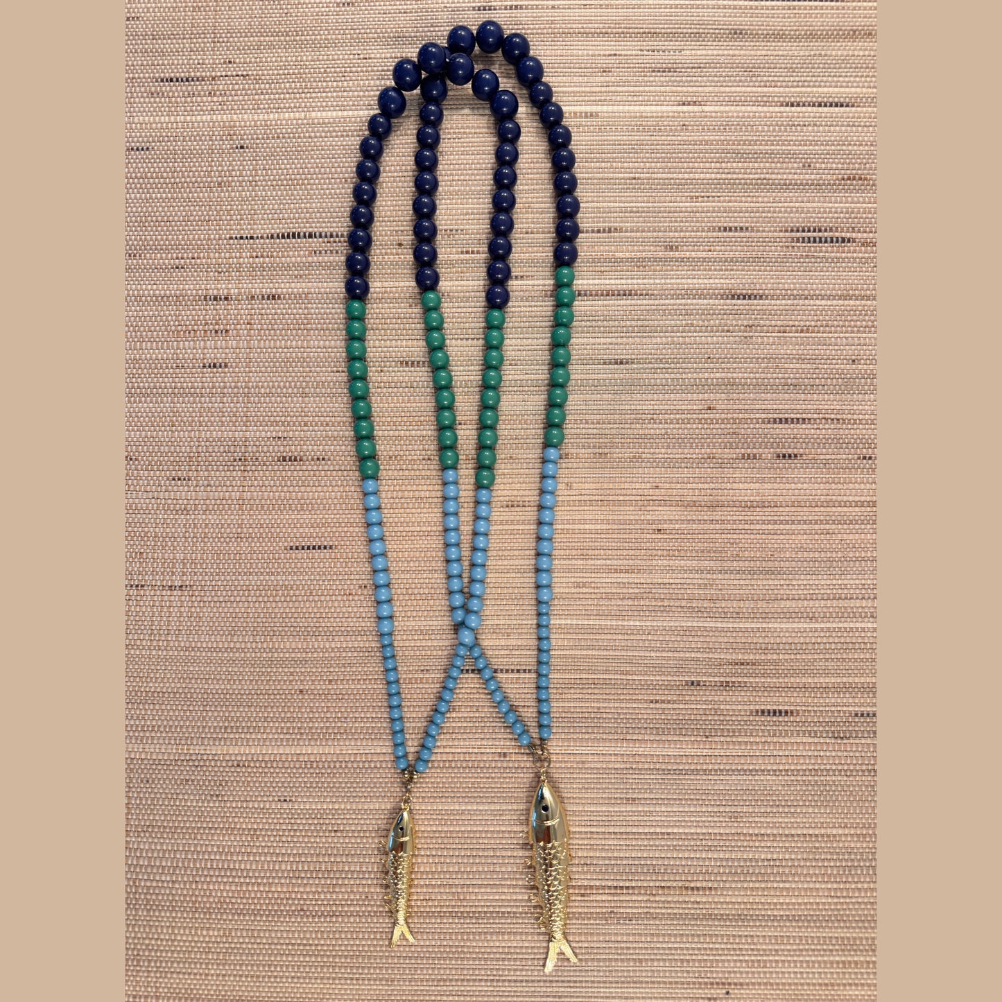 Blue Tide Catch Necklace