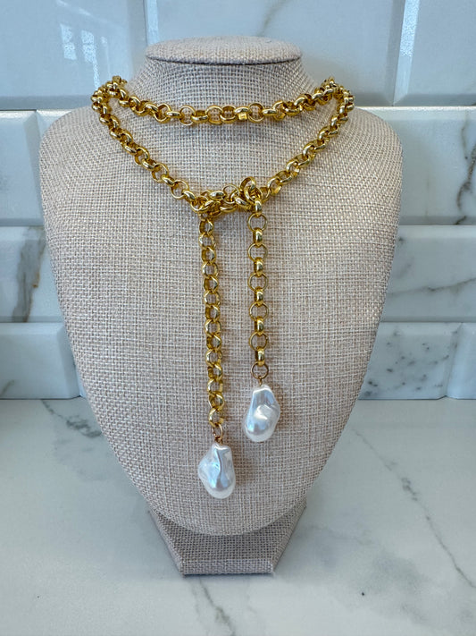 The Golden Wrap Necklace
