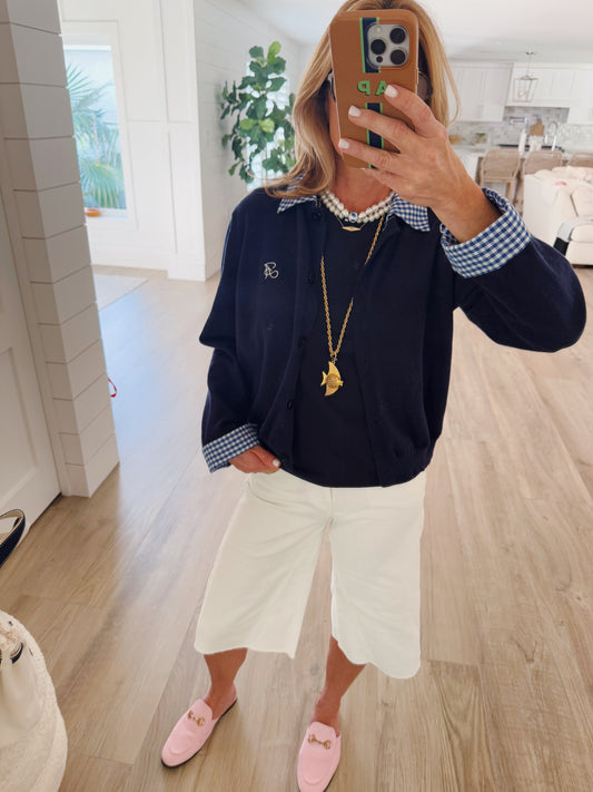 The Classic Prep Cardigan