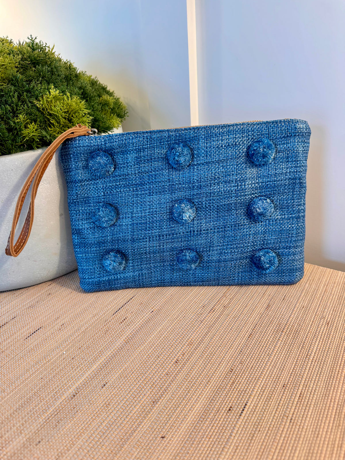 The Mini Pom Pom Clutch