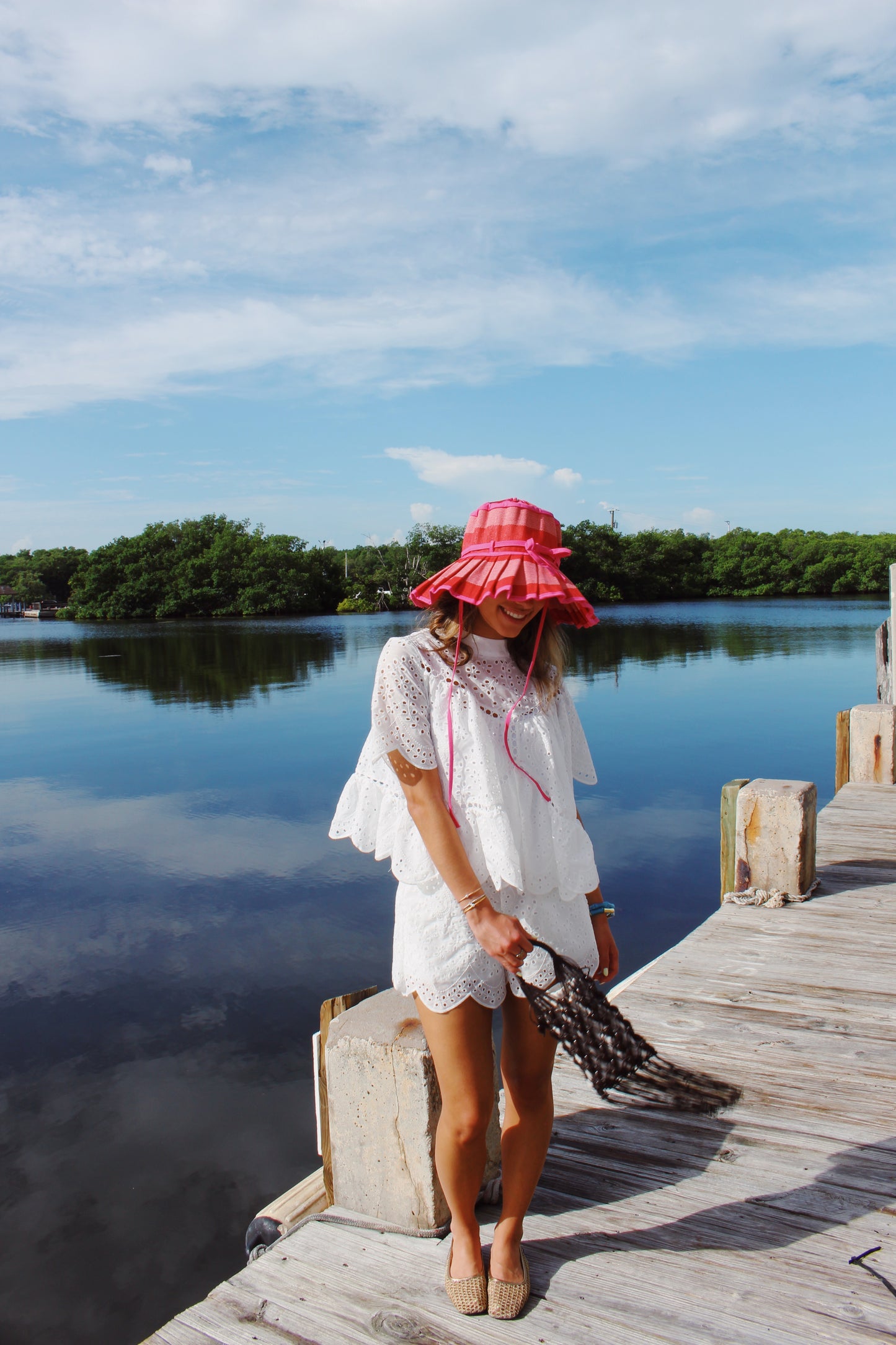 The White Eyelet Set