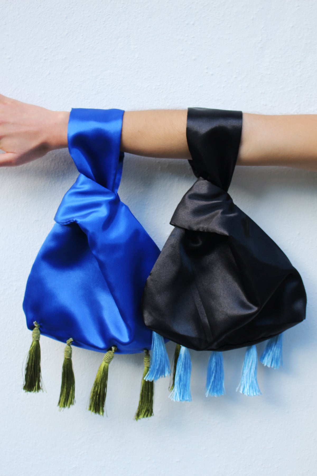 The Tassel Satin Bag