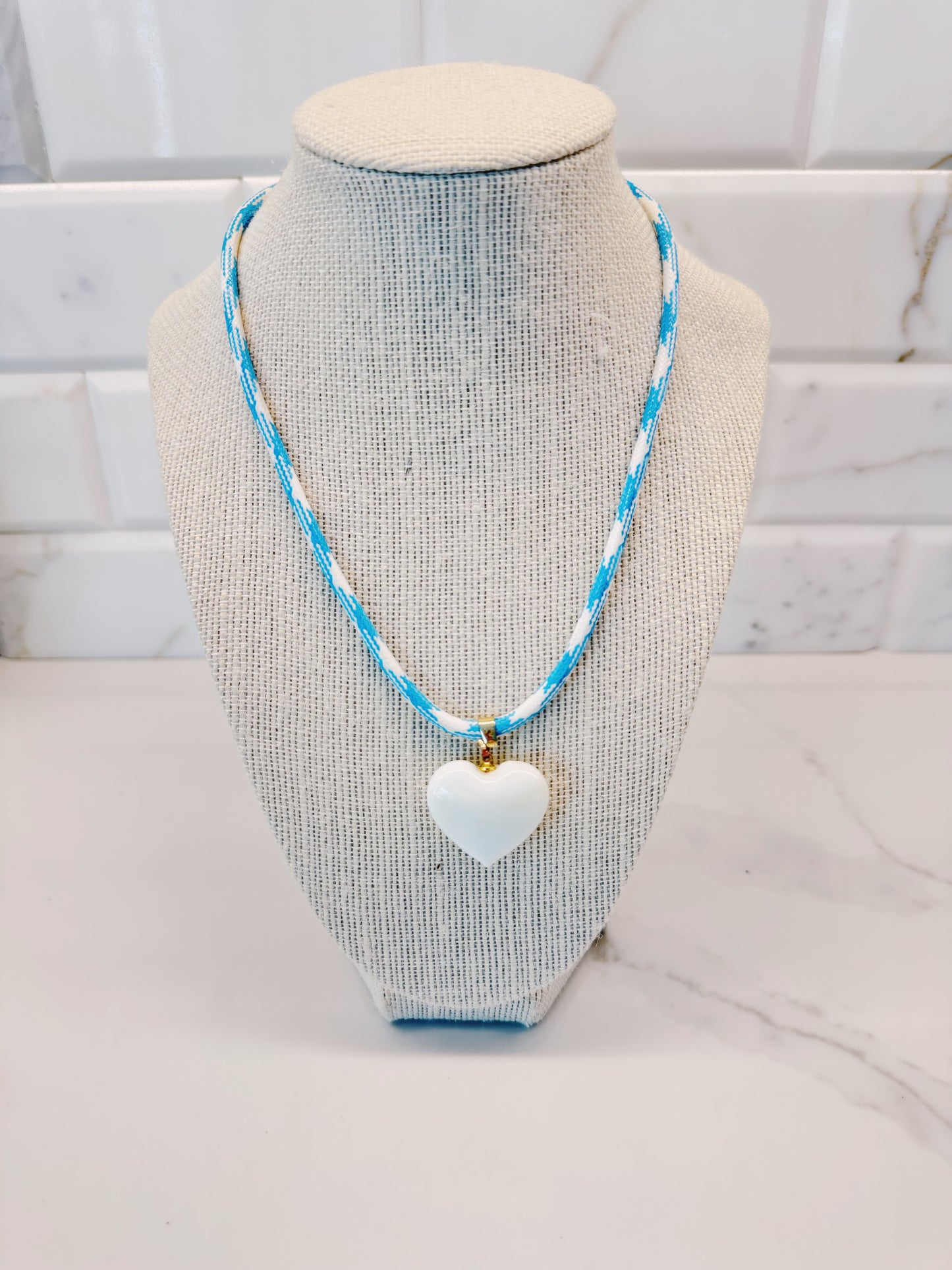 Candy Hearts Rope Necklace
