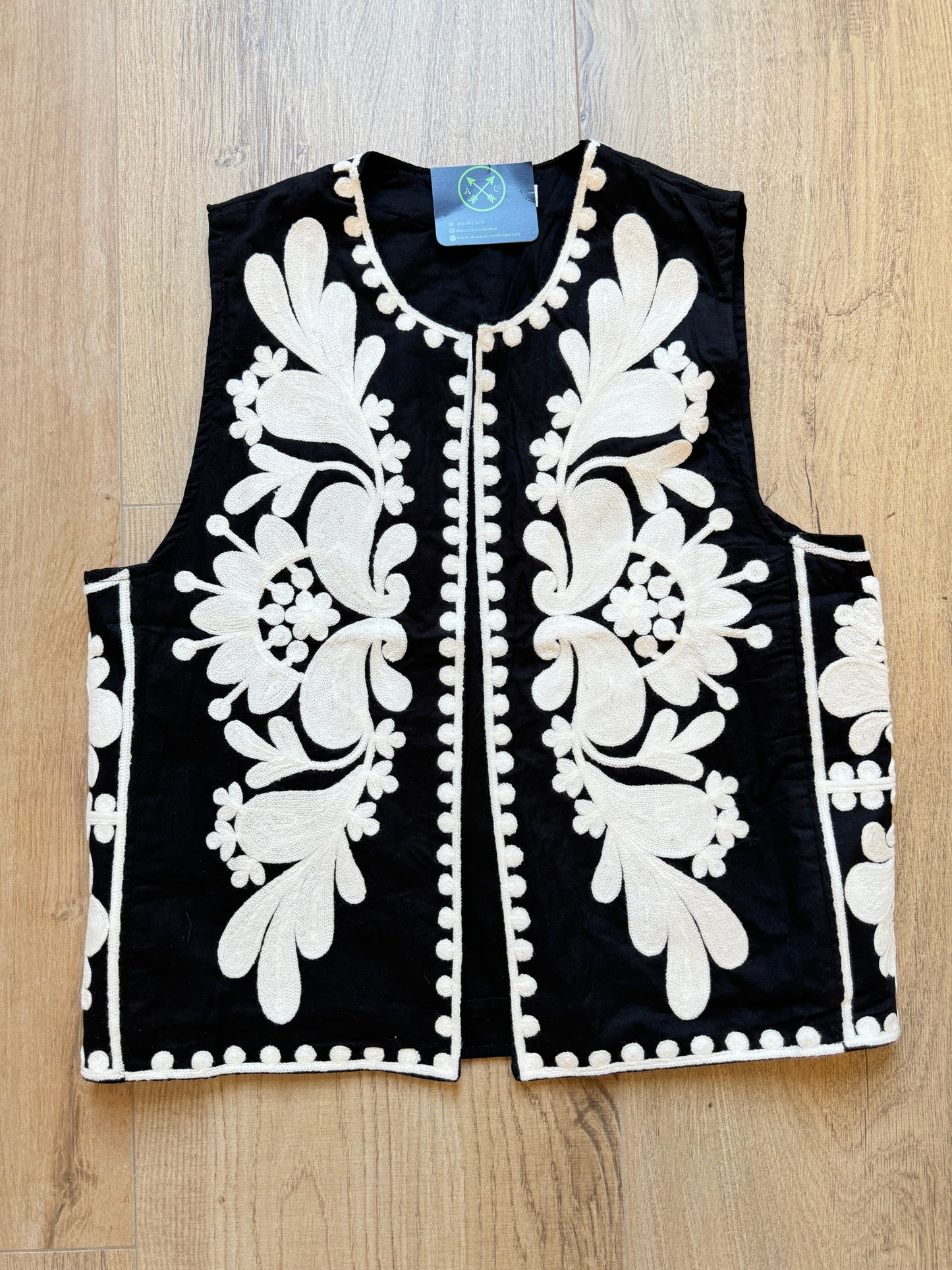 The Milano Embroidered Vest