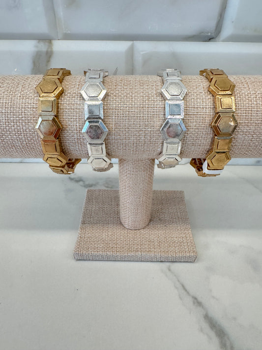 The Heavy Hammer Geo Stretch Bracelet